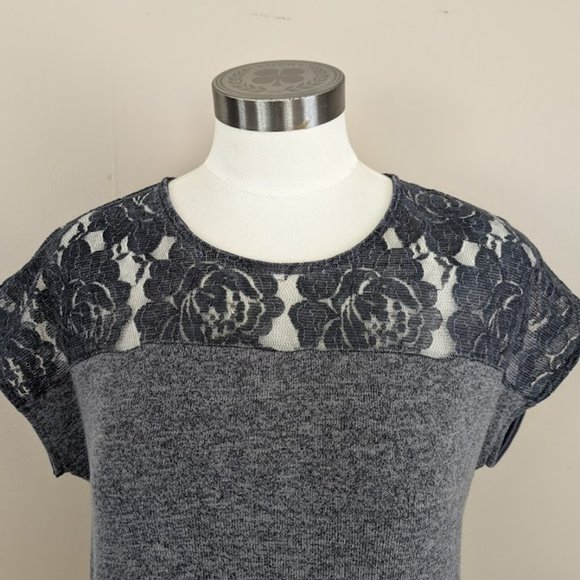 Faith and Joy lace sweater - Picture 3 of 9